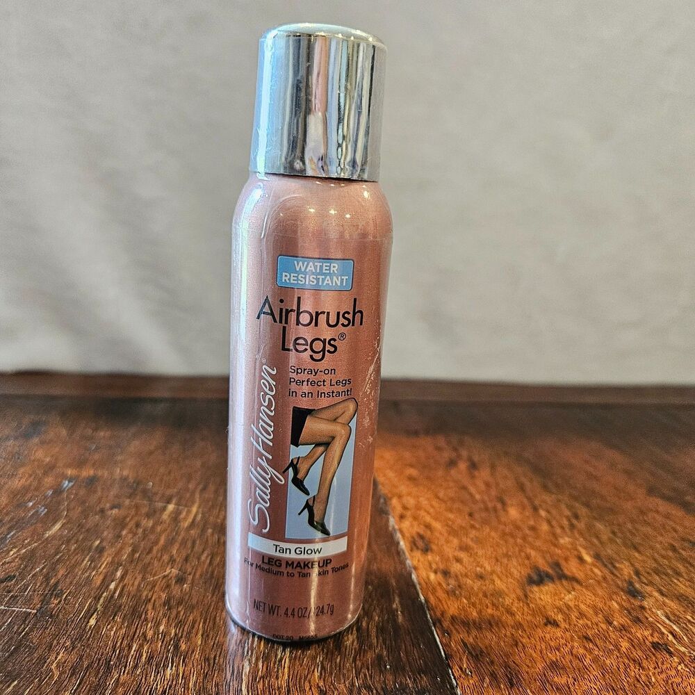 SALLY HANSEN airbrush legs spray instant tan leg makeup water resistant 4.4oz